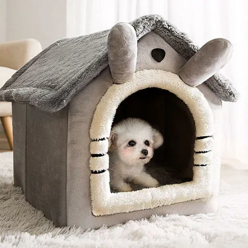 猫小屋 犬小屋 クッション ペットマット 猫 犬 ペットベッド ドーム型 冬用